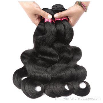 Factory Direct Wholesale shmily Natural Body Wave 100 Real Human Remy Hair Cheap Brazilian Hair Weave Bundles Grade 8 a 9a 10a